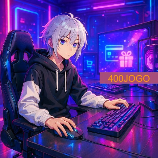 Imagem promocional da 400JOGO mostrando a plataforma e suas vantagens