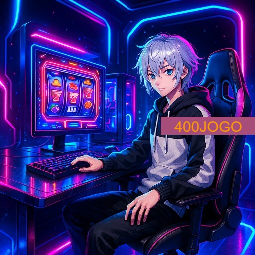 Imagem promocional da 400JOGO mostrando a plataforma e suas vantagens