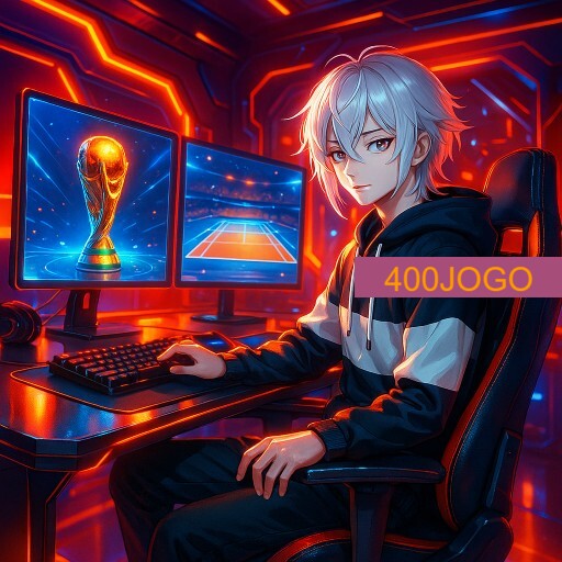 Imagem promocional da 400JOGO mostrando a plataforma e suas vantagens