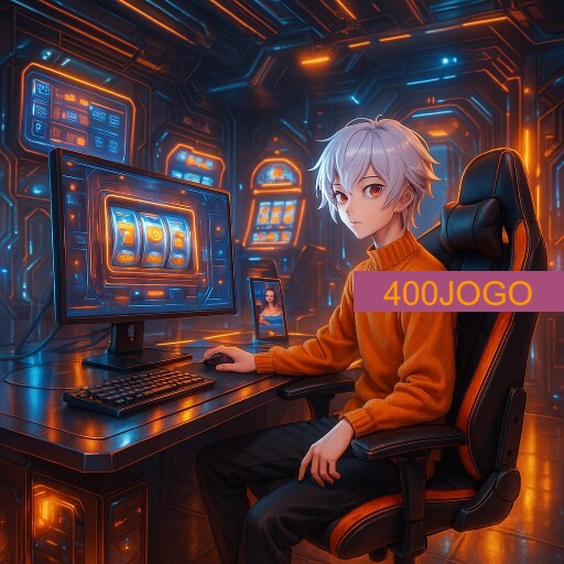 Imagem promocional da 400JOGO mostrando a plataforma e suas vantagens