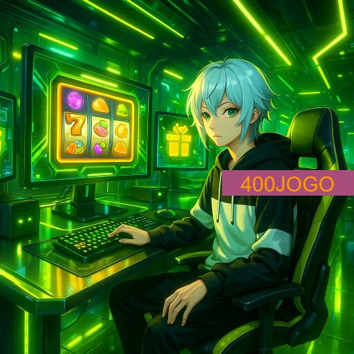 Imagem promocional da 400JOGO mostrando a plataforma e suas vantagens